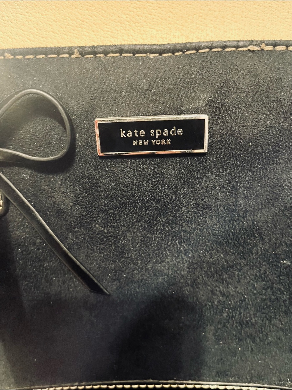 Kate Spade New York Black Structured Backpack Purse